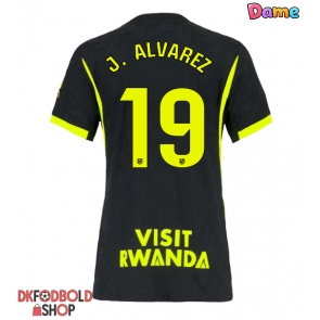 Atletico Madrid Julian Alvarez #19 Udebanetrøje Dame 2026-27 Kort ærmer Atletico Madrid Julian Alvarez #19 Udebanetrøje Dame 2026-27 Kort ærmer